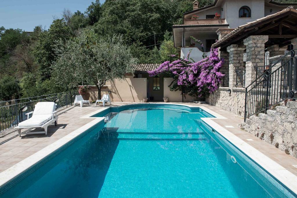 La Fonte Su Villa Canterano Bagian luar foto