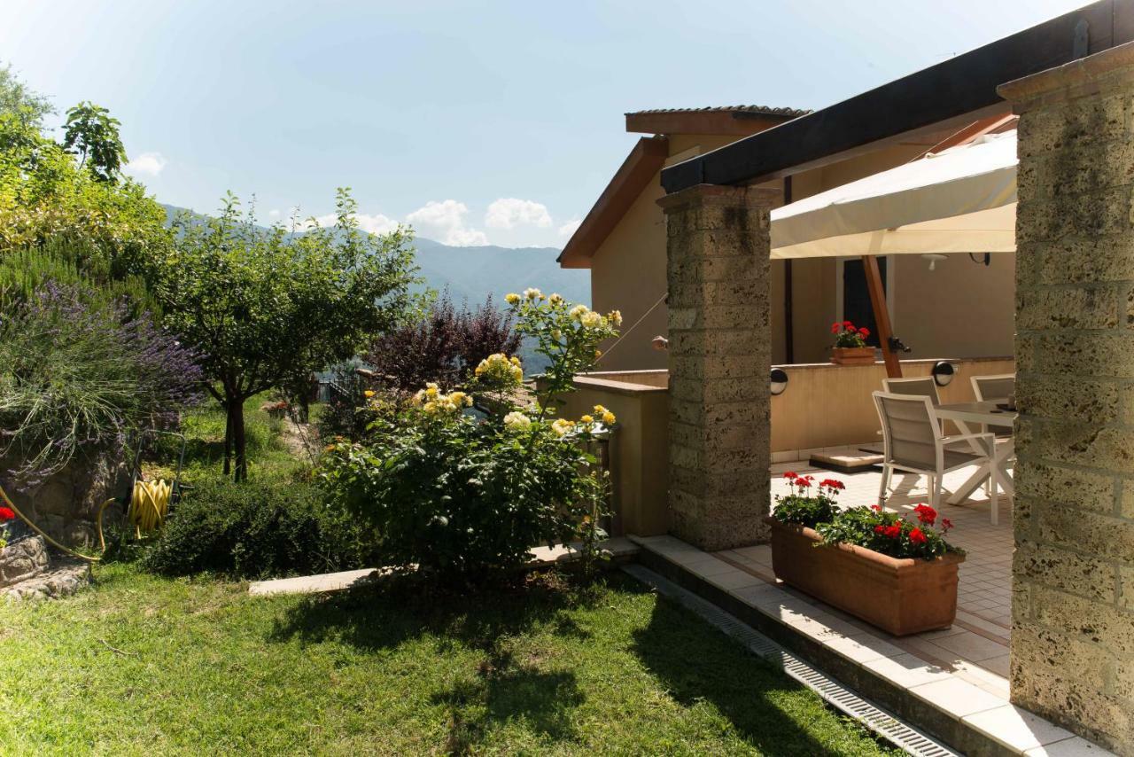 La Fonte Su Villa Canterano Bagian luar foto