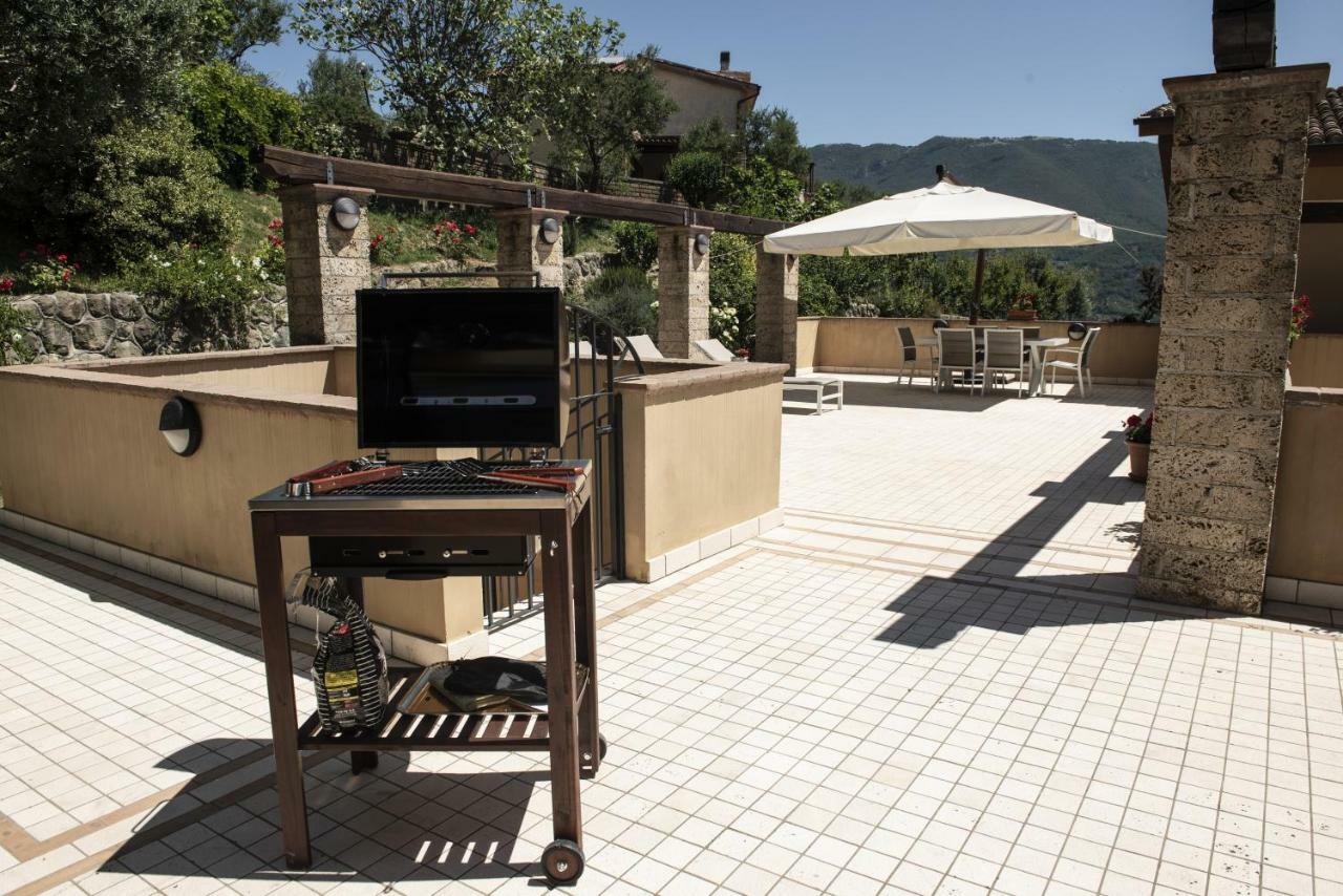 La Fonte Su Villa Canterano Bagian luar foto